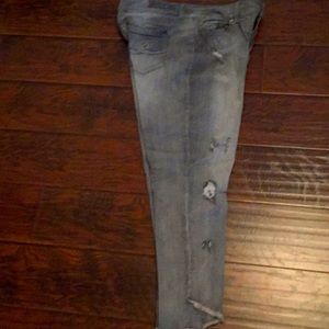 Seven7 Jeans grey. Ankle skinny size 16